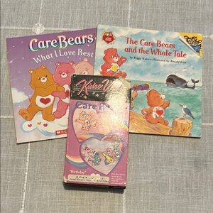 Vintage Care Bears Book & Video Set